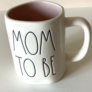 Rae Dunn Artisan Collection 'Mom To Be' Big Coffee Tea Mug Drinks Drinkware